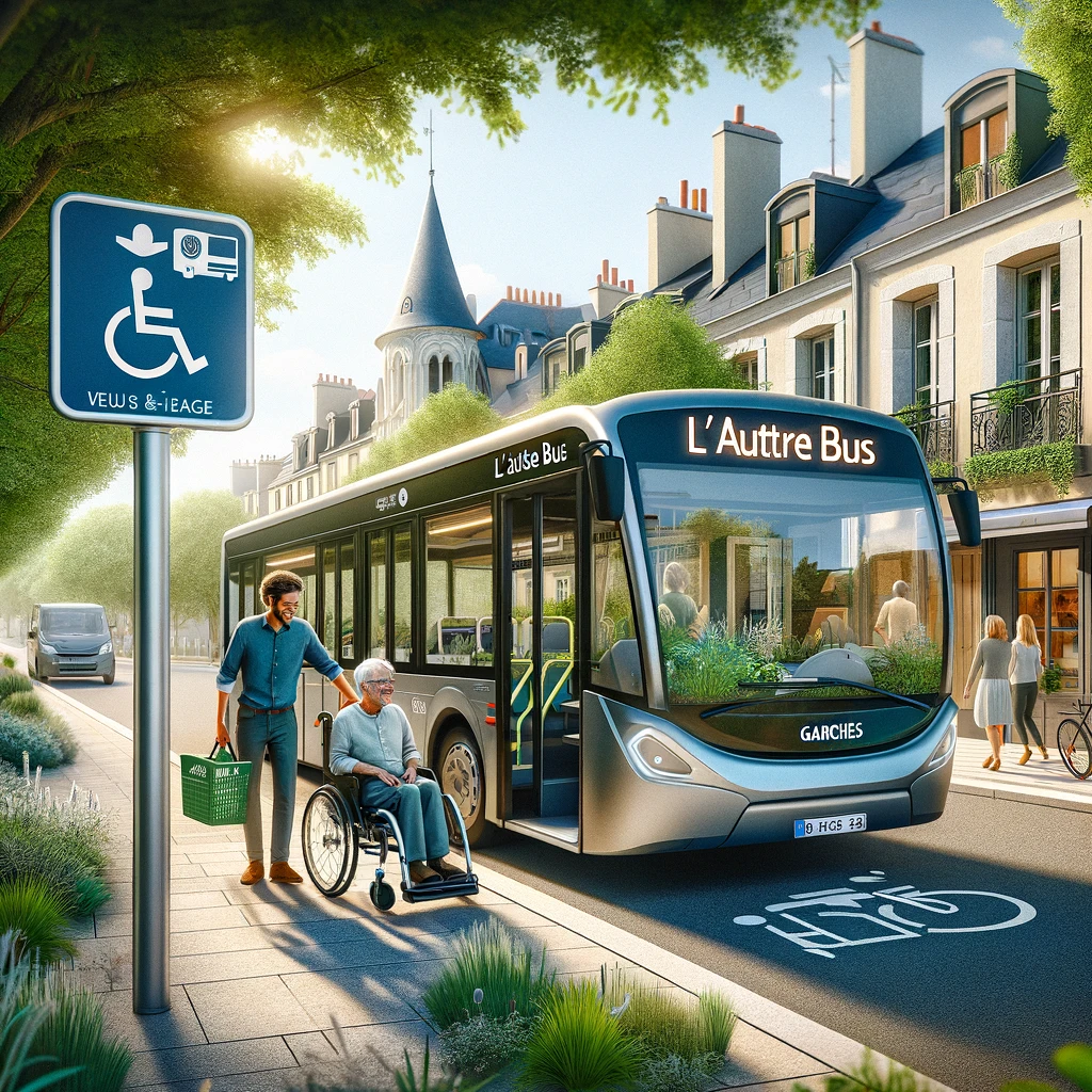 "L'Autre Bus" à Garches: Nouveau Véhicule pour Mobilité Réduite